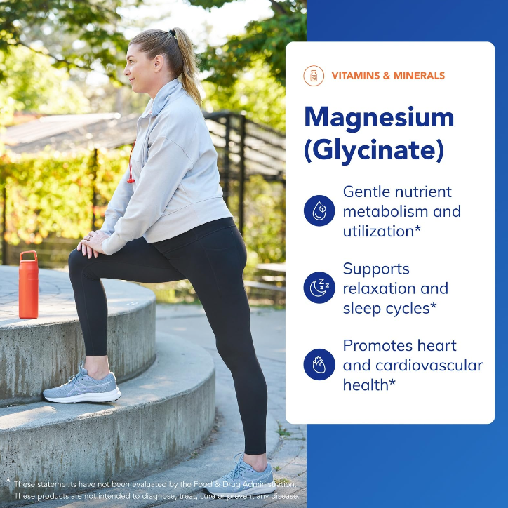 Pure Encapsulations Magnesium (Glycinate) -Supplement to Support Stress Relief, Sleep, Heart Health, Nerves, Muscles, and Metabolism* - with Magnesium Glycinate